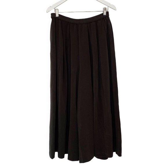 Riva Flowy Wide Leg Elastic Waist Palazzo Pants